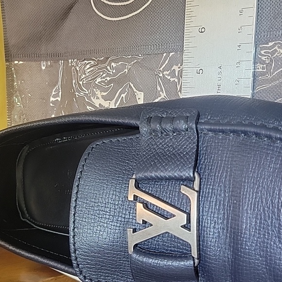 Louis Vuitton Blue leather loafer for men - Picture 13 of 13